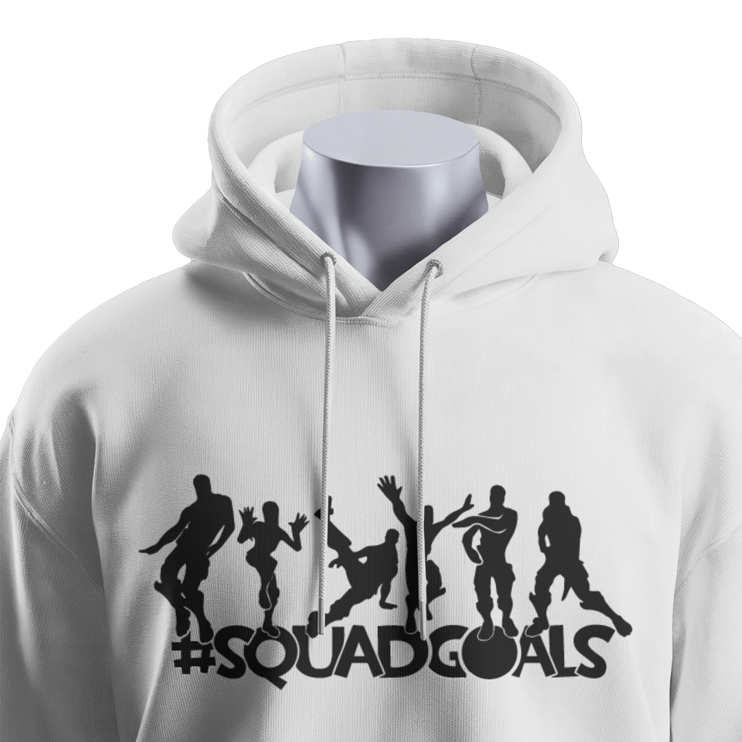 BULL CLOTHING "Squad Vibes" Hoodie Design with 60% Cotton / 40% Polyester | 280 GSM Fleece for Ultimate Softness and Comfort